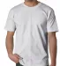 2905 Bayside Adult Union Made Cotton Tee in Ash front view
