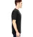 2905 Bayside Adult Union Made Cotton Tee in Black side view