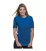 2905 Bayside Adult Union Made Cotton Tee in Royal front view