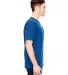 2905 Bayside Adult Union Made Cotton Tee in Royal side view