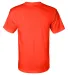 2905 Bayside Adult Union Made Cotton Tee in Bright orange back view
