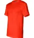 2905 Bayside Adult Union Made Cotton Tee in Bright orange side view