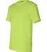 2905 Bayside Adult Union Made Cotton Tee in Lime green side view