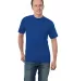 3015 Bayside Adult Union Made Cotton Pocket Tee in Royal blue front view