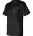 3015 Bayside Adult Union Made Cotton Pocket Tee BLACK side view