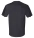 3015 Bayside Adult Union Made Cotton Pocket Tee in Navy back view