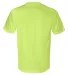 3015 Bayside Adult Union Made Cotton Pocket Tee in Lime green back view