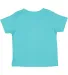 3301T Rabbit Skins Toddler Cotton T-Shirt in Caribbean back view