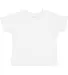 3301T Rabbit Skins Toddler Cotton T-Shirt in Ash front view