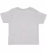 3301T Rabbit Skins Toddler Cotton T-Shirt in Heather back view