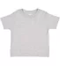 3301T Rabbit Skins Toddler Cotton T-Shirt in Heather front view