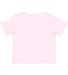 3301T Rabbit Skins Toddler Cotton T-Shirt in Pink back view