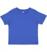 3301T Rabbit Skins Toddler Cotton T-Shirt in Royal front view
