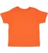 3301T Rabbit Skins Toddler Cotton T-Shirt in Orange back view