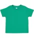 3301T Rabbit Skins Toddler Cotton T-Shirt in Kelly front view