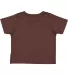3301T Rabbit Skins Toddler Cotton T-Shirt in Brown back view