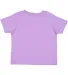 3301T Rabbit Skins Toddler Cotton T-Shirt in Lavender back view