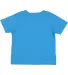 3301T Rabbit Skins Toddler Cotton T-Shirt in Cobalt back view