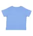3321 Rabbit Skins Toddler Fine Jersey T-Shirt in Carolina blue back view