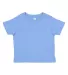 3321 Rabbit Skins Toddler Fine Jersey T-Shirt in Carolina blue front view