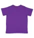 3321 Rabbit Skins Toddler Fine Jersey T-Shirt in Pro purple back view