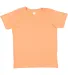 3321 Rabbit Skins Toddler Fine Jersey T-Shirt in Papaya front view