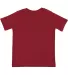 3321 Rabbit Skins Toddler Fine Jersey T-Shirt in Cardinal blkout back view