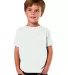 3321 Rabbit Skins Toddler Fine Jersey T-Shirt in Blended white front view
