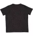 3321 Rabbit Skins Toddler Fine Jersey T-Shirt in Black leopard back view
