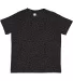 3321 Rabbit Skins Toddler Fine Jersey T-Shirt in Black leopard front view