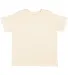 3321 Rabbit Skins Toddler Fine Jersey T-Shirt in Natural front view
