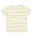 3321 Rabbit Skins Toddler Fine Jersey T-Shirt in Sunkissed stripe back view