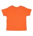 3321 Rabbit Skins Toddler Fine Jersey T-Shirt in Orange back view