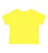 3321 Rabbit Skins Toddler Fine Jersey T-Shirt in Yellow back view