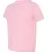 3321 Rabbit Skins Toddler Fine Jersey T-Shirt in Pink side view