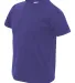 3321 Rabbit Skins Toddler Fine Jersey T-Shirt in Purple side view