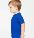 3321 Rabbit Skins Toddler Fine Jersey T-Shirt in Royal side view
