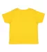 3322 Rabbit Skins Infant Fine Jersey T-Shirt in Gold back view
