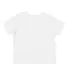 3322 Rabbit Skins Infant Fine Jersey T-Shirt in White back view