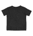 3322 Rabbit Skins Infant Fine Jersey T-Shirt in Black leopard back view