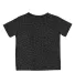 3322 Rabbit Skins Infant Fine Jersey T-Shirt in Black leopard front view