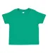 3322 Rabbit Skins Infant Fine Jersey T-Shirt in Kelly front view
