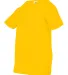 3322 Rabbit Skins Infant Fine Jersey T-Shirt in Yellow side view
