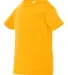 3322 Rabbit Skins Infant Fine Jersey T-Shirt in Gold side view