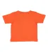 3322 Rabbit Skins Infant Fine Jersey T-Shirt in Orange back view