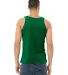 BELLA+CANVAS 3480 Unisex Cotton Tank Top in Kelly back view