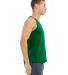 BELLA+CANVAS 3480 Unisex Cotton Tank Top in Kelly side view