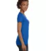 3507 LA T Ladies V-Neck Longer Length T-Shirt ROYAL side view