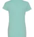 3507 LA T Ladies V-Neck Longer Length T-Shirt CHILL back view
