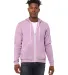 BELLA+CANVAS 3739 Unisex Poly-Cotton Fleece Hoodie in Lilac front view